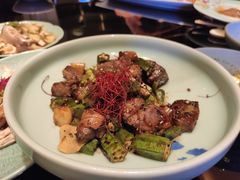 招牌金蒜炒和牛粒-西安凯悦酒店·湖畔中餐厅