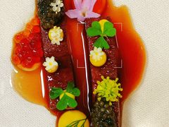 慢煮澳洲牛舌佐鱼子酱-Le Bistrot de Racine