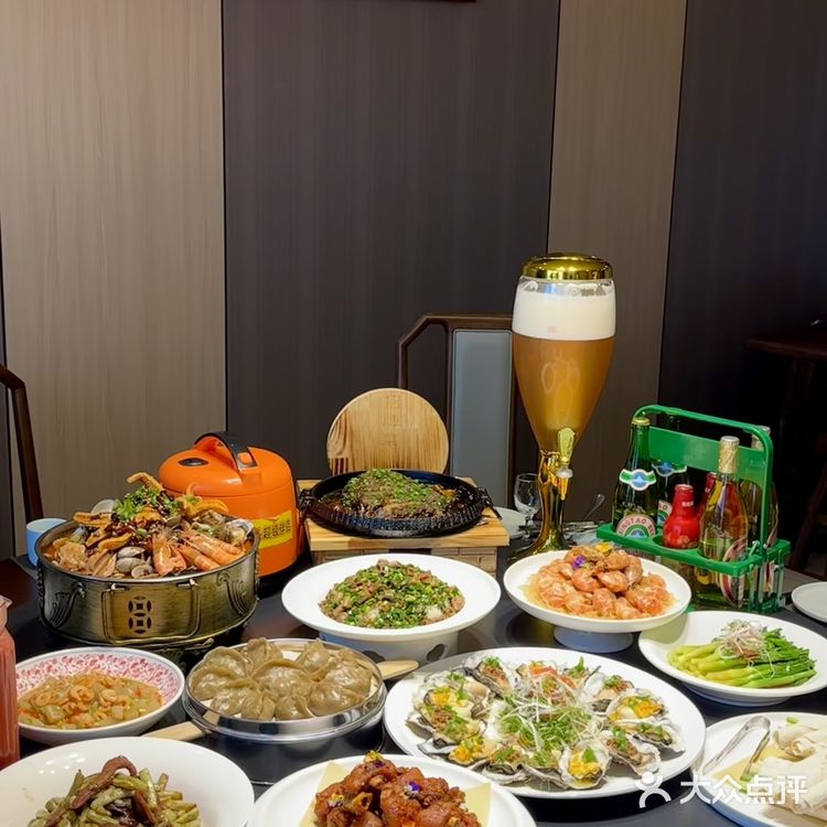 青岛海鲜脑袋给我冲胶南这家海鲜🦞餐厅！