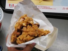 柚子华夫鸡腿肉霸堡-肯德基(学院路店)