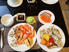 -大中华希尔顿酒店-念自助餐·海南美食·三文鱼