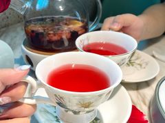 缤纷莓果茶-蜜桃花开·中西融合菜E&W(南长街店)