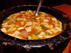 石锅鸡汤豆腐-绿茶餐厅(蓝色港湾店)