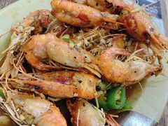 胡辣罗氏虾-贞姨美食·老字号海鲜大排档