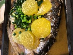 -探鱼·鲜青椒爽麻烤鱼(西南商都店)