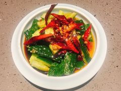 椒麻黄瓜-老头儿油爆虾(星光一期店)