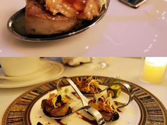 黑松露海胆鹅肝煎-火璽·園