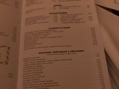 菜单-Musso & Frank Grill