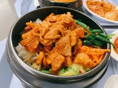 五花肉石锅拌饭-北大家园食堂
