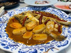 深海黄鱼年糕-径山十八道·风味民间菜(杭州总店)