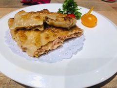 千层肉饼小份-川旺角川粤融合菜•海景餐厅(星海广场店)
