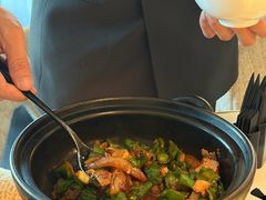 擂辣椒五花肉烧蹄筋-莉莉海堂HAITANG·烤鸭(国贸商城店)