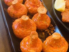 碳烤蘑菇tikka-南国印度餐厅Dakshin