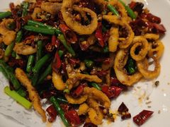 干煸鱿鱼须-渔家风味·鲅鱼水饺·央视展播·海鲜天津菜(开发区店)