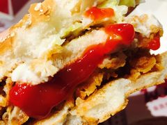 香辣鸡腿堡-肯德基(新凌云店)
