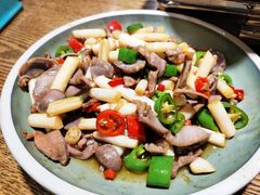 泡椒藕带鸡杂-巴土人家恩施菜馆(古德寺店)