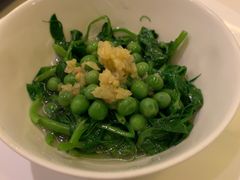 姜汁蜜豆豌豆苗-许家菜(望江店)