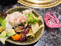蟹肉酪梨有几嫩叶色拉-老乾杯和牛烧肉(王府中环店)