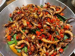 香辣鱿鱼须-费大厨辣椒炒肉(万家丽一店)