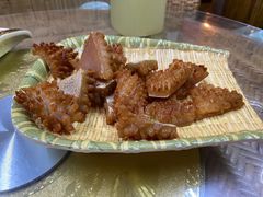 炸黄金猪皮-多哥水傣味餐厅(司马巷店)