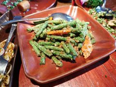 虾酱炒四季豆-花马天堂云南餐厅 Lost Heaven(外滩店)