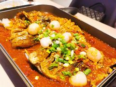 荔枝香辣烤鱼-鱼酷活鱼烤鱼(恒隆广场店)