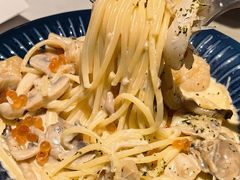 干贝三文鱼籽奶油意面-nata&bica(松江大学城店)