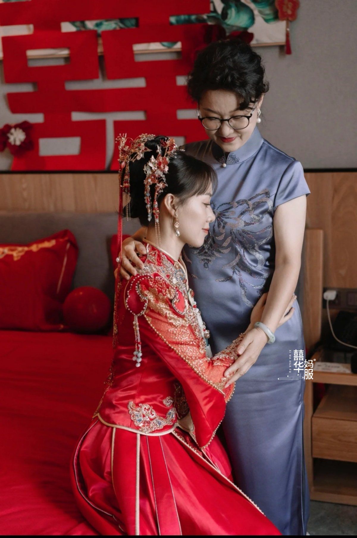 婚礼妈妈旗袍 简直太美!