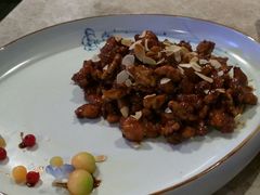 酱爆核桃仁炒鸡丁-106餐厅(山水文园店)