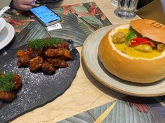 台式金不换三杯鸡-大树餐厅(万达创始店)