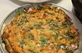 Seafood Squid Scallion Pancake