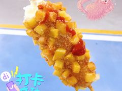 土豆火腿芝士热狗-青春米热狗