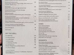 菜单-Bizou American Brasserie(太古广场店)