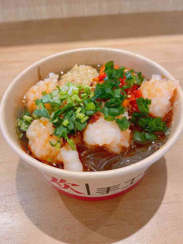 李喜欢手工虾滑(梅溪湖店)-"虾滑很好吃,能吃得到的真材实料,全是虾的