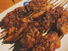 -路边摊小炉子烧烤