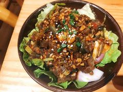 招牌麻辣鳝丝-胖记烤肉(江汉路店)