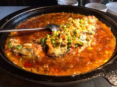 泡豇豆烧肥砣-柴门头啖汤·经典川菜·慢火汤品(锦城万达店)
