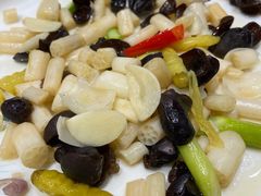 芦笋百合炒藕带-猪腰一家·地道佛山菜(里水店)