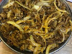 烤羊排肉-味之朝·烤盘牛肉·松兰拌饭