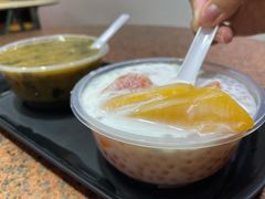 椰奶西米木瓜桃胶-百花传统甜品店(原址店)