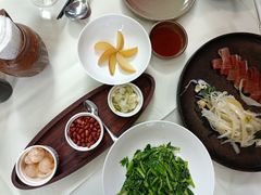三年金钱火腿配大理手撕乳扇-泓0871臻选云南菜·味庄