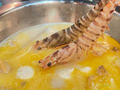-鲜入围煮花胶鸡海鲜火锅