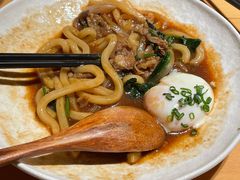 葱爆牛肉乌冬面-本逸·割烹料理(湖墅店)