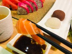三文鱼刺身-山之川日料放题(通州店)