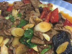 肝腰合炒-雨田饭店