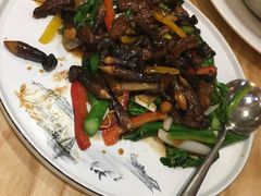 黑枞菌炒牛柳-德胜轩正宗顺德菜(宝安沙井会展中心店)