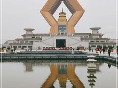 -法门文化景区-合十舍利塔