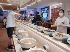 自助取餐区-素满香·Vegan食养自助(天一广场店)