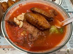 番茄浓汤鸡翅猪扒通粉-华嫂冰室(尖沙咀店)