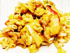 黄瓜水炒花肉-廉江鹅饭店